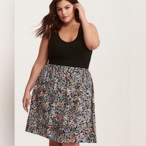 Torrid knee length dress size 3